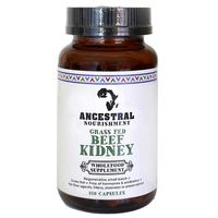 Ancestral Nourishment Grass Fed Beef Kidney Supplements
